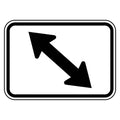 Left Diagonal Double