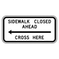 Closed Ahead, Cross Here