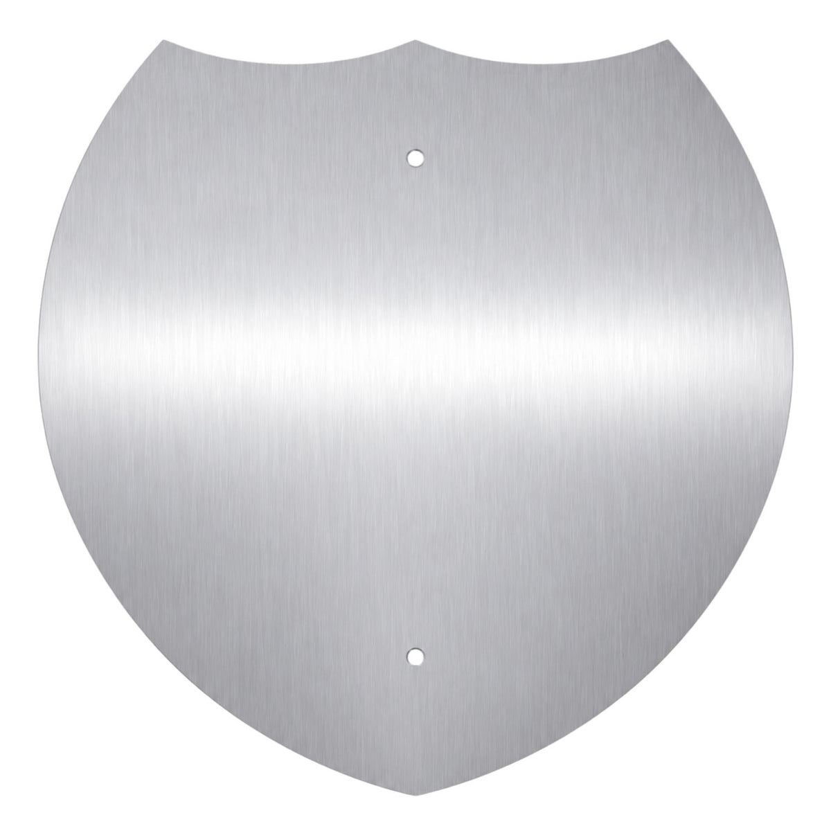 Interstate Shield Aluminum Sign Blank