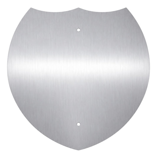 Interstate Shield Aluminum Sign Blank