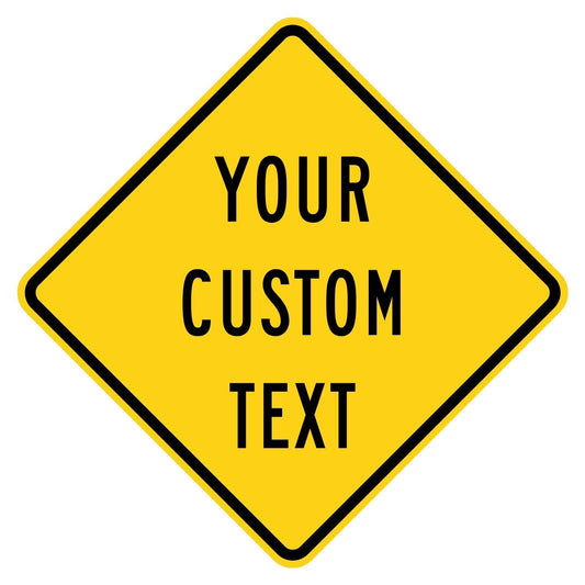 Custom Diamond Aluminum Sign