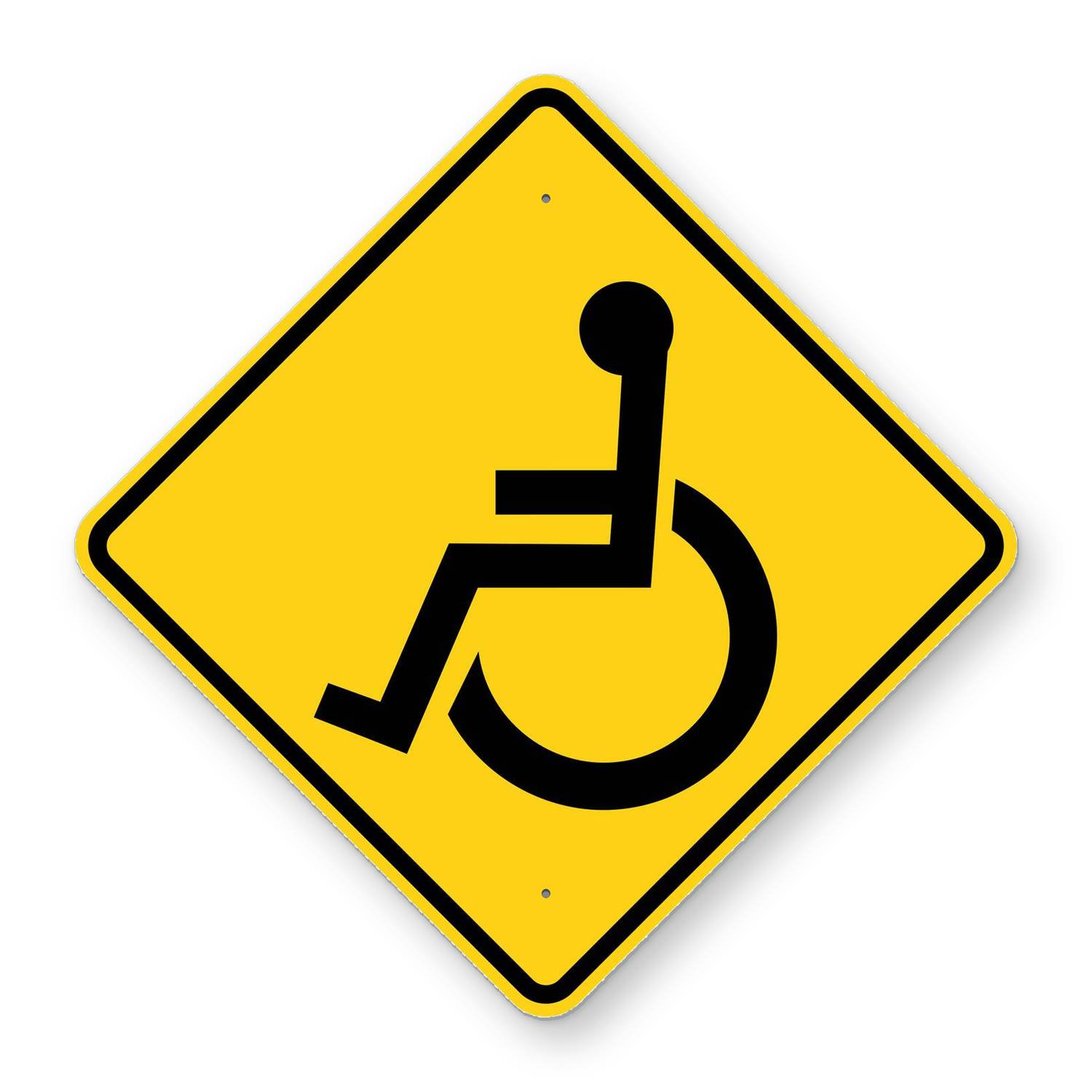 Handicap Crossing Sign W11-9 – Road Signs