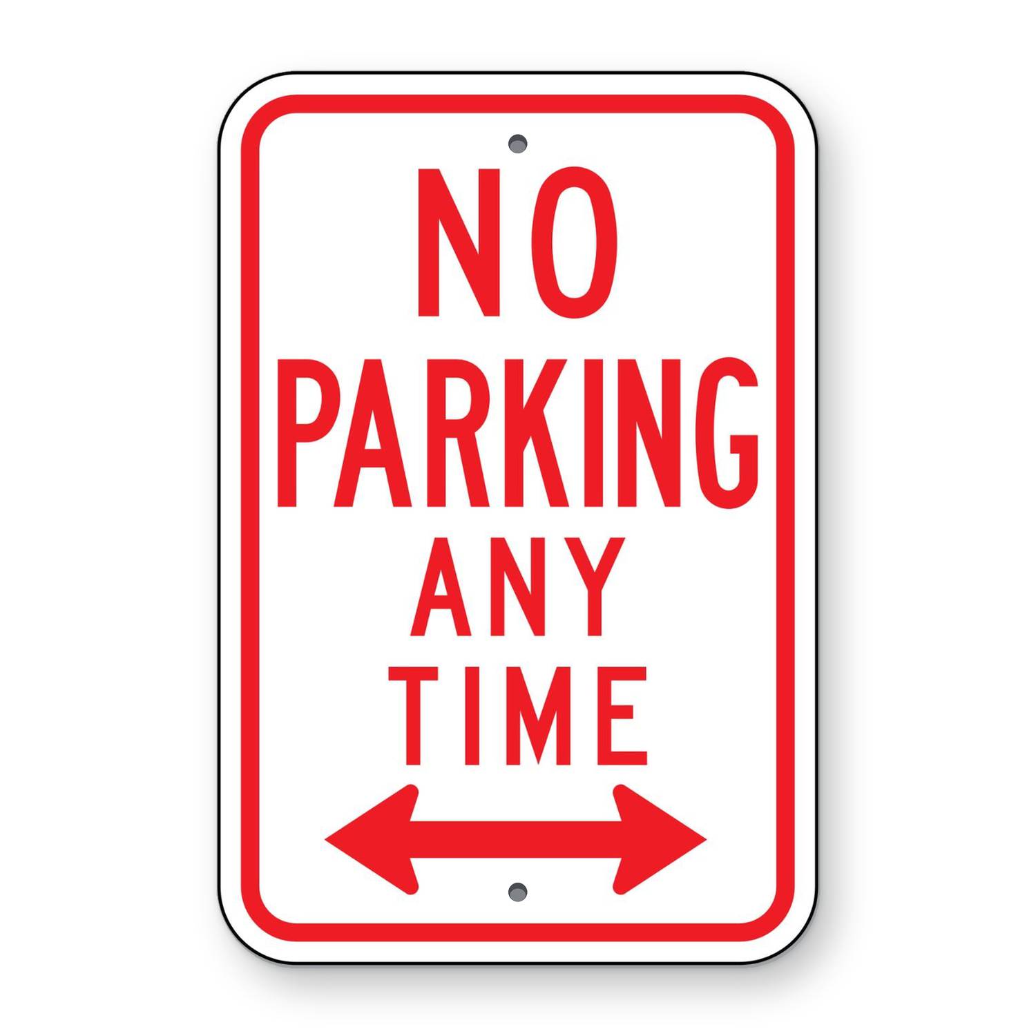 No Parking Any Time Sign (Double Arrow) R7-1D – Road Signs