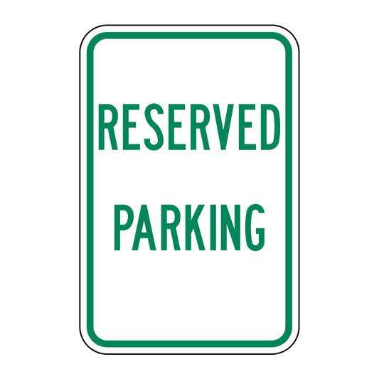 Reserved Parking Sign R7-326