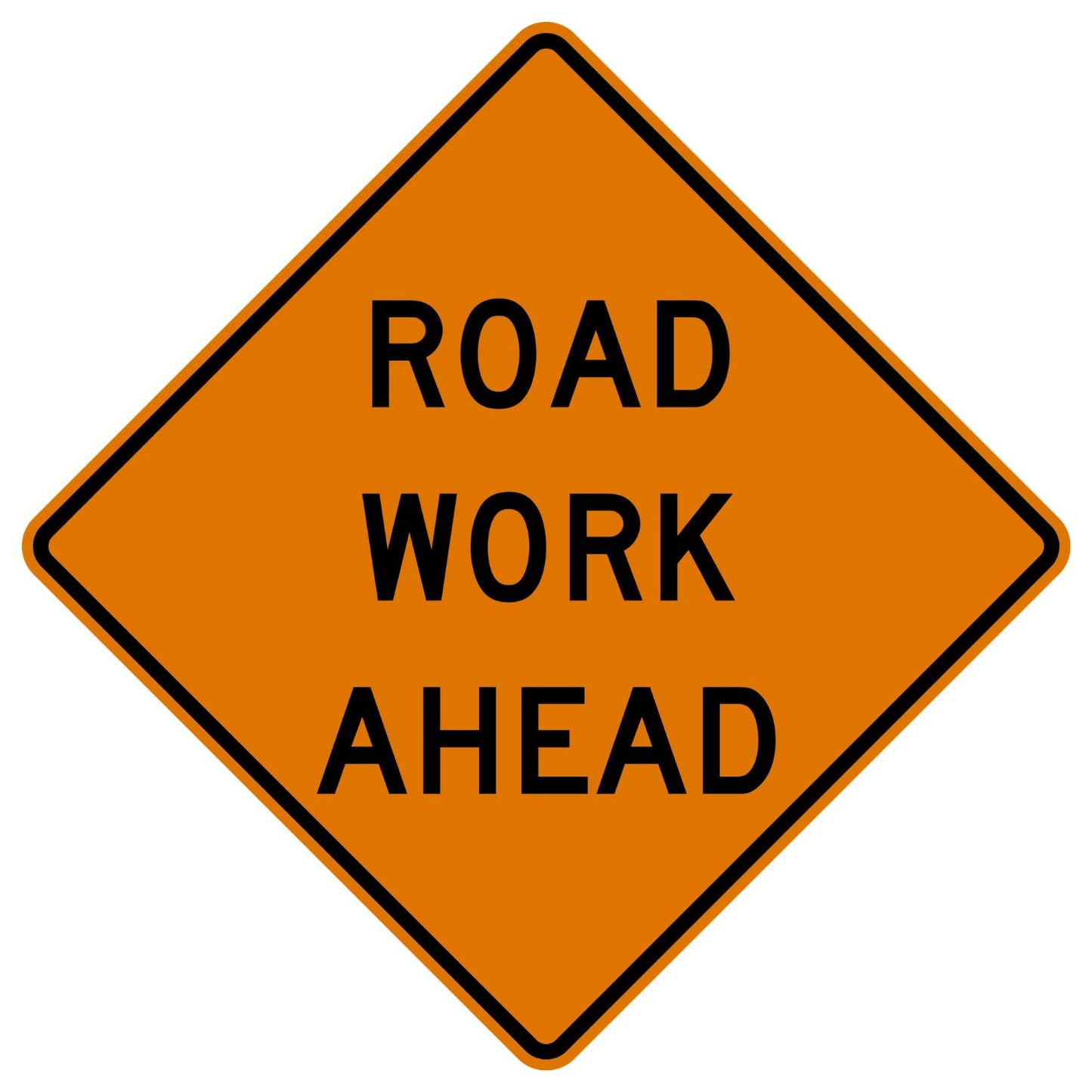 Roadwork Ahead Sign W20-1