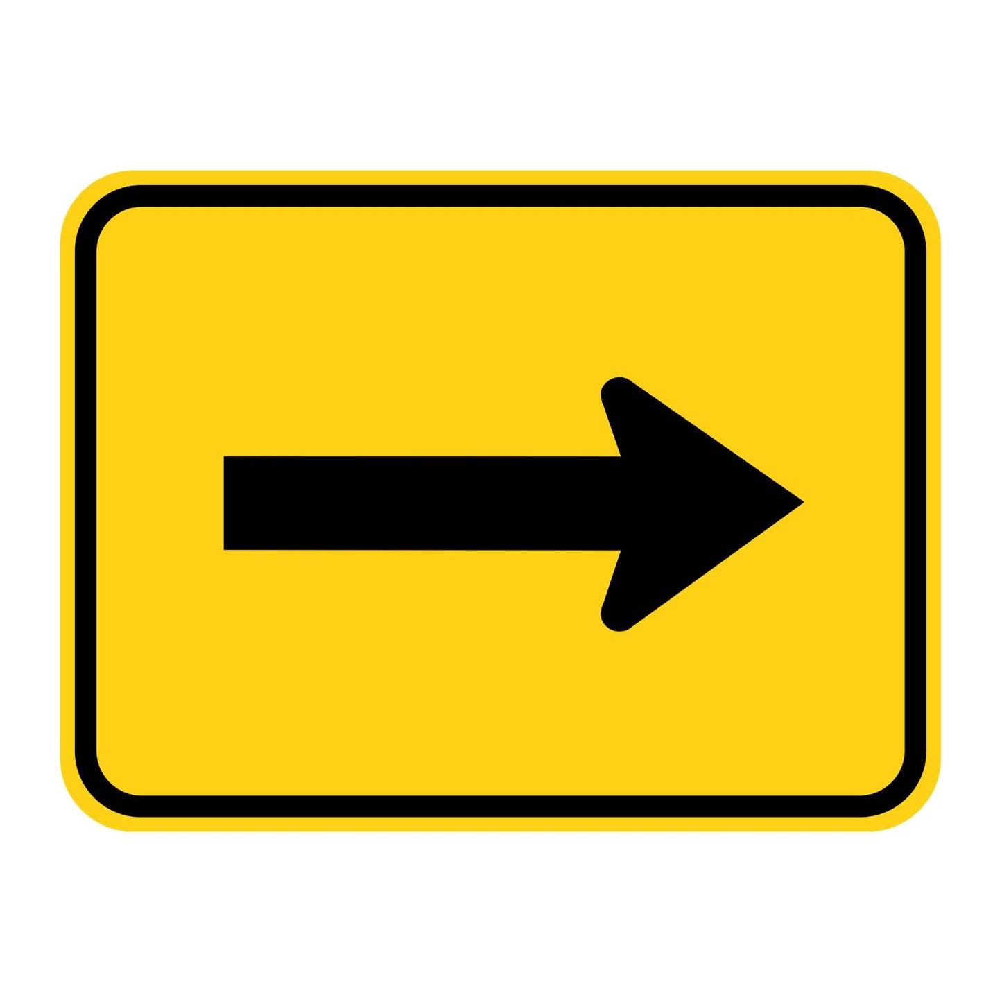 Supplemental Arrow Plaque Left or Right W16-5P