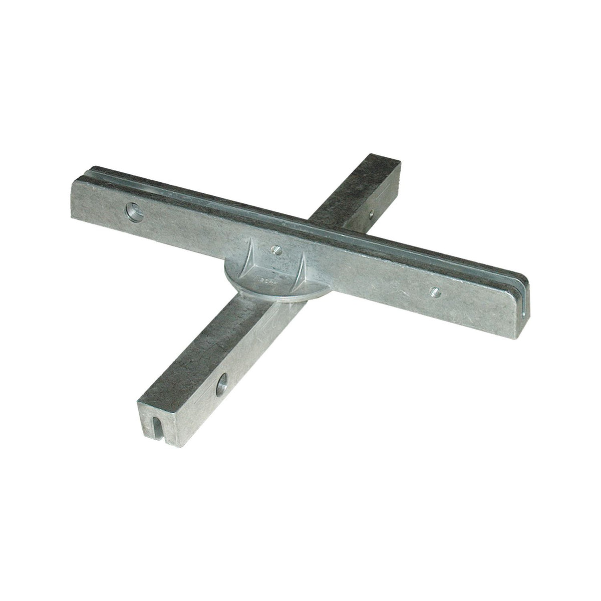 Crosspiece Street Name Sign Bracket - extruded blade, 12 in Jumbo