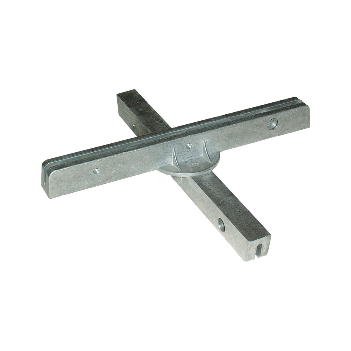 Crosspiece Street Name Sign Bracket - flat blade, 12 in Jumbo