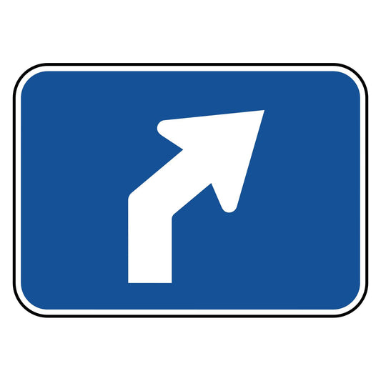 Interstate Advance 45 Degree Right Arrow Plaque M5-2R