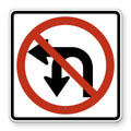 No U-Turn or Left