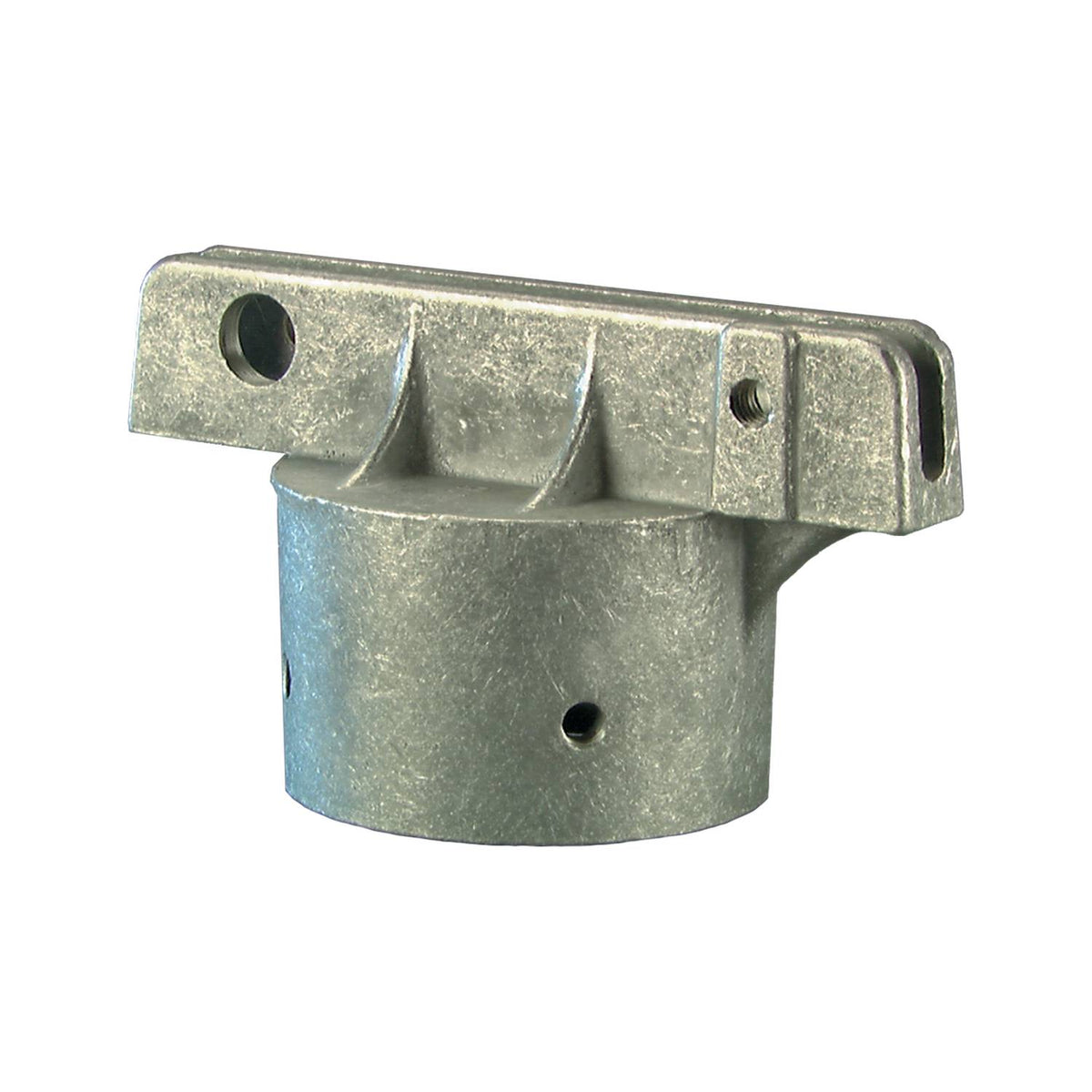 Round Post Street Name Sign Bracket - extruded blade, 5.5 in