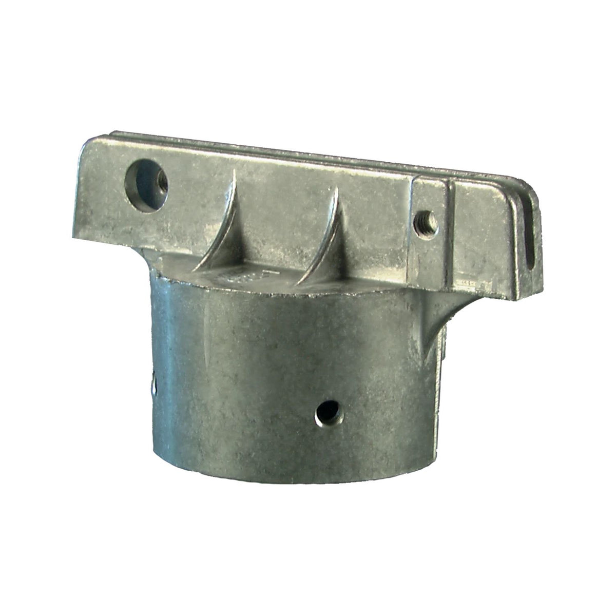 Round Post Street Name Sign Bracket - flat blade, 5.5 in