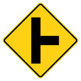 Side Road Right Warning Sign W2-2R