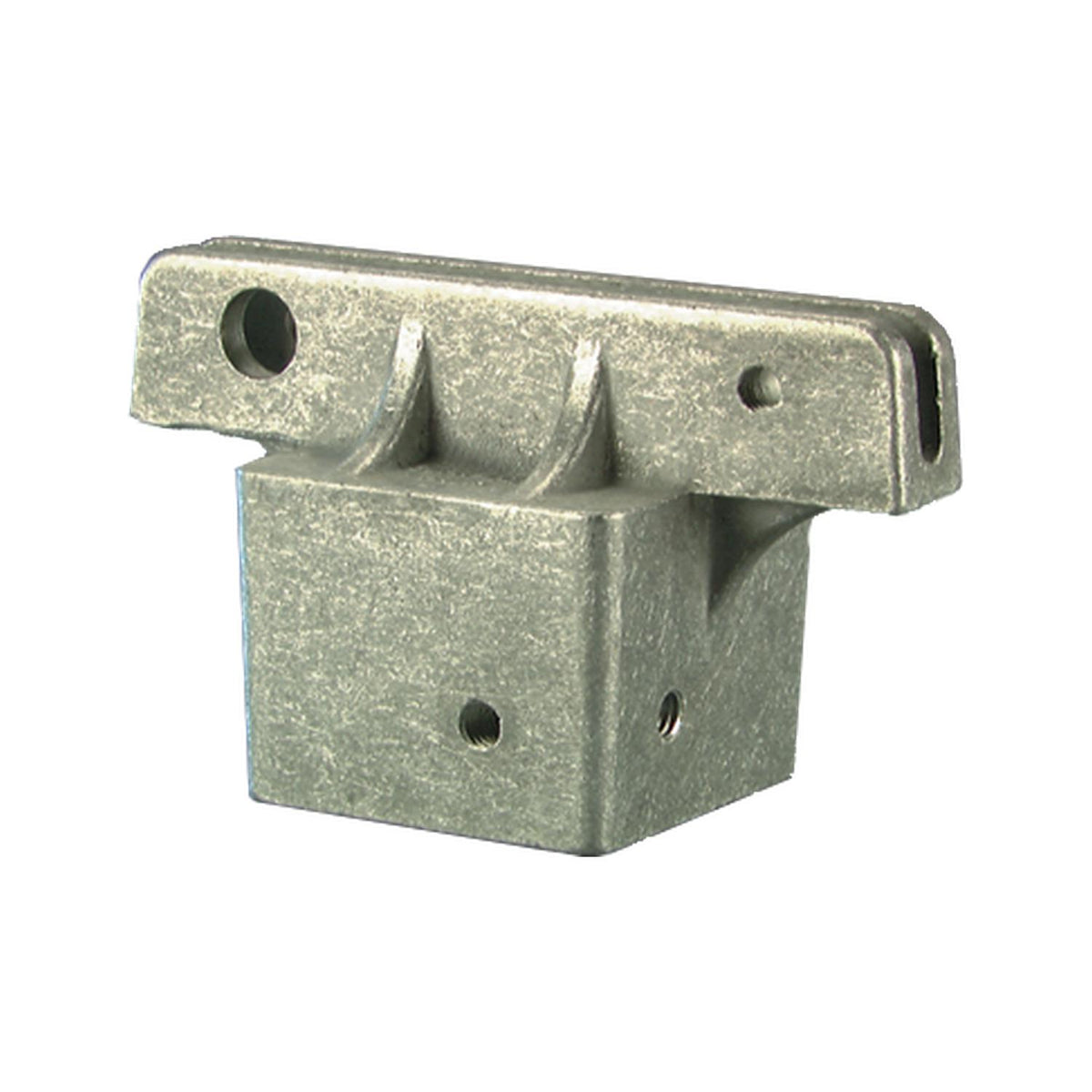 Square Post Street Name Sign Bracket - 1.75" square post, extruded blade, 5.5 in