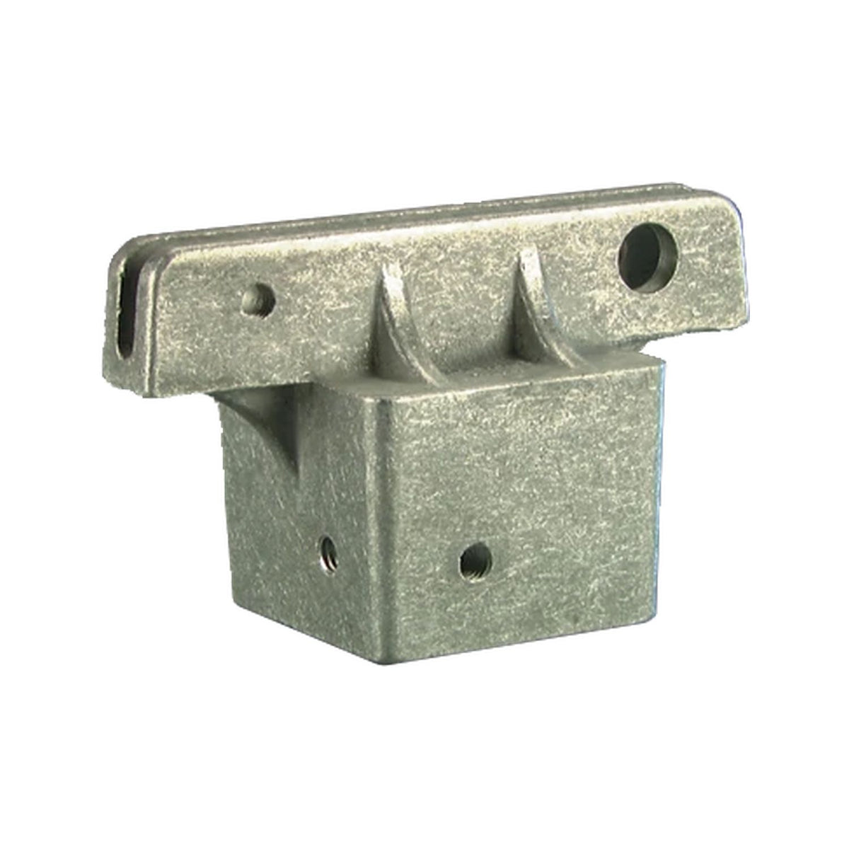 Square Post Street Name Sign Bracket - 1.75" square post, flat blade, 5.5 in