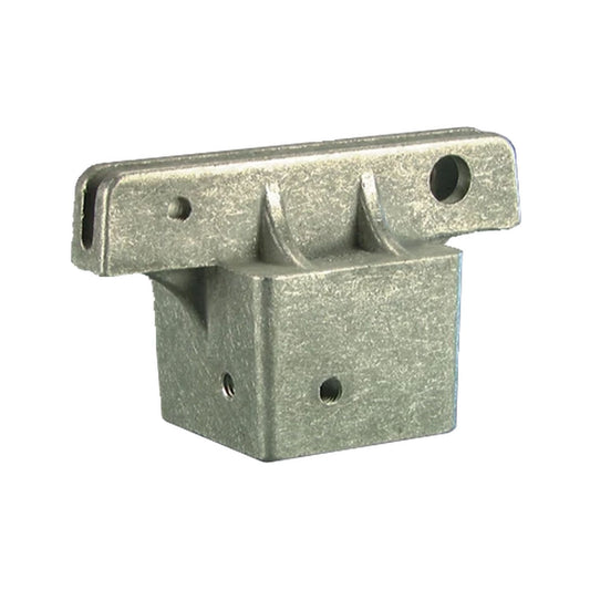 Square Post Street Name Sign Bracket - 1.75" square post, flat blade, 5.5 in