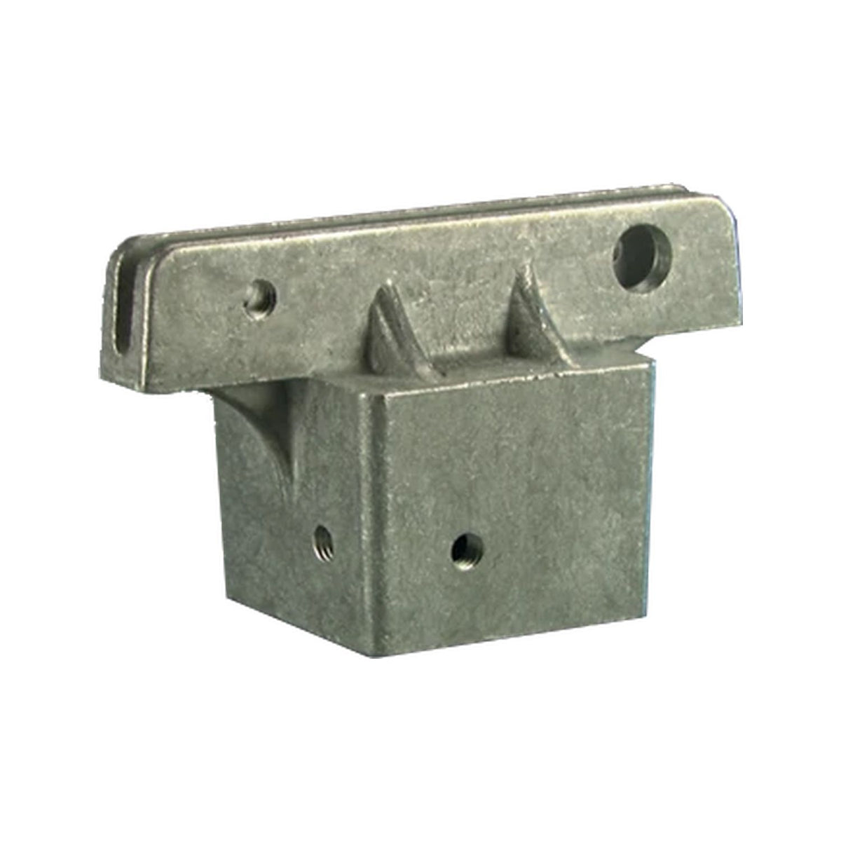 Square Post Street Name Sign Bracket - 2" square post, flat blade, 5.5 in