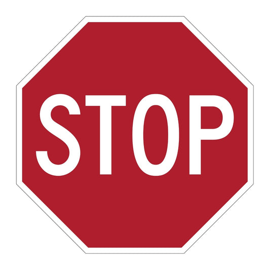 Official MUTCD Stop Sign R1-1