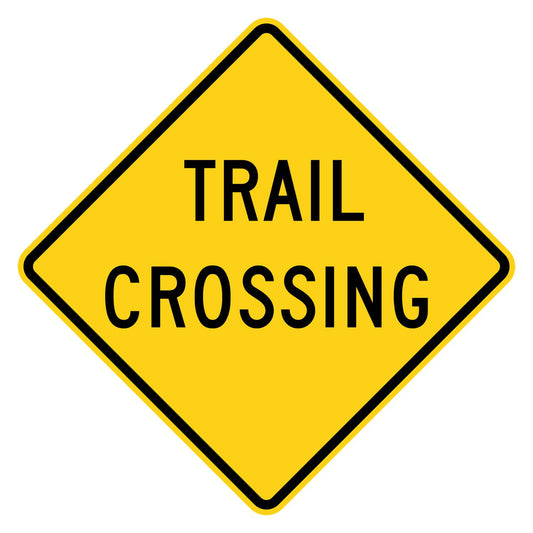 Trail Crossing Warning Sign W11-15A