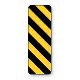 Type 3 Object Marker Left OM3-L - yellow and black stripes sloping down to the right