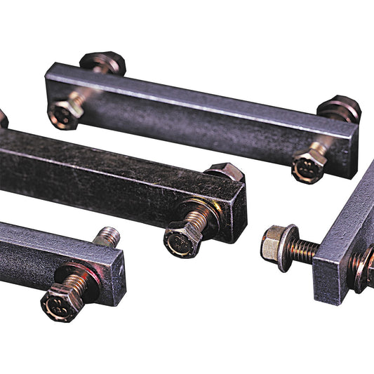 Lap splice breakaway system for 2 to 2-1/2 lb U-channel posts (silver)